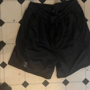 NBA Black Athletic Shorts for Men- NBA- XL